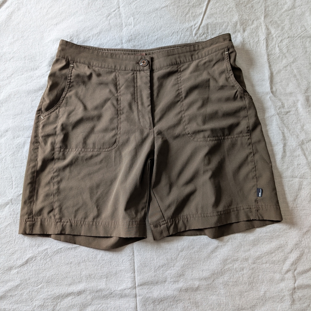 Womens Lole Brown Cargo Shorts, Size 8